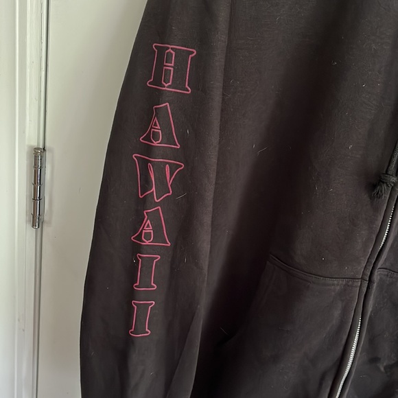 Hawaii Hooded & zipper front Sweatshirt Sz 2X bought in Hawaii - Picture 2 of 9